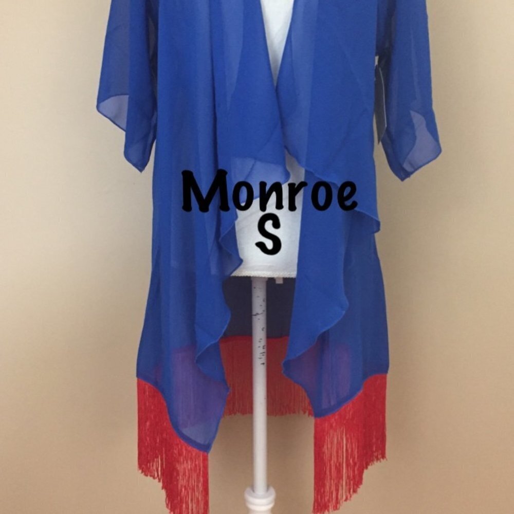 LuLaRoe Monroe Cover Up/Kimono brand new with tags